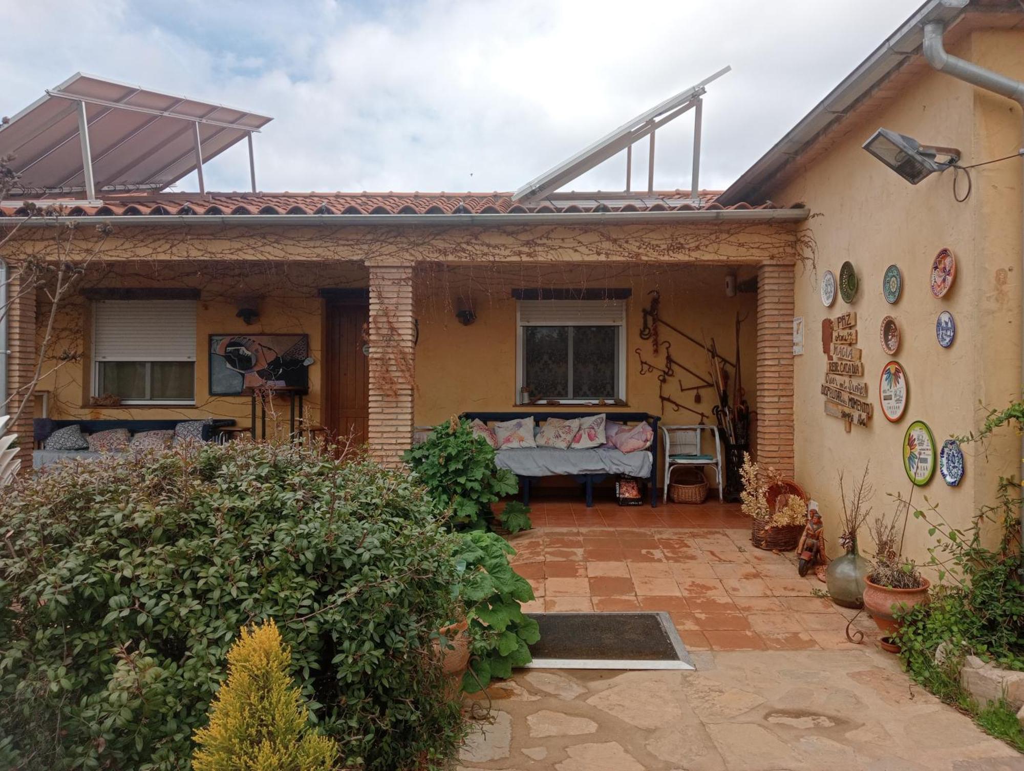 Hotel Rural La Cimbarra Aldeaquemada Exterior foto